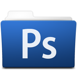Adobe Photoshop Folder Icon 256x256 png